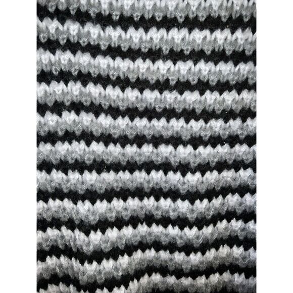 New! Gothic Striped Knitted Tri Color Sweater Medium - Picture 8 of 10